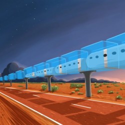 未来的交通工具Hyperloop可能以区块链作为技术基础